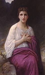 William Adolphe Bouguereau Painting - Psyche Realism William Adolphe Bouguereau